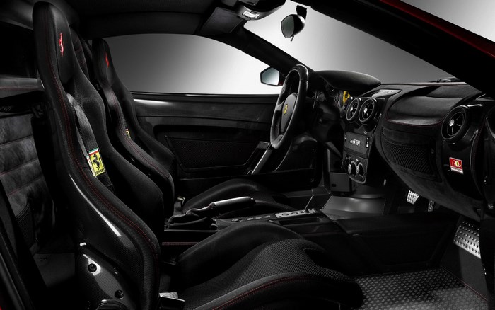 Ferrari Interior with Racing Seats