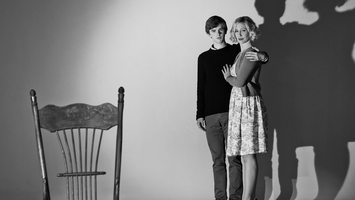 Norma and Norman Bates from Bates Motel