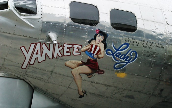 B-17G Flying Fortress nose art