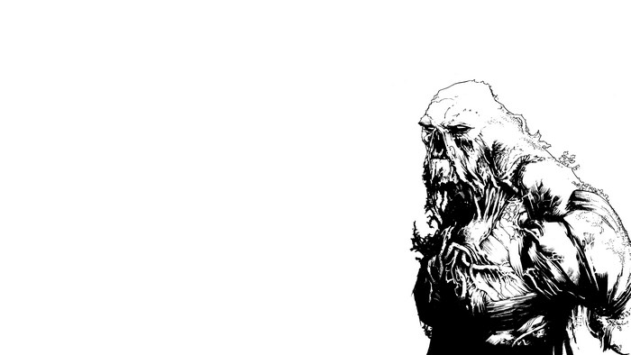 Swamp Thing comic art