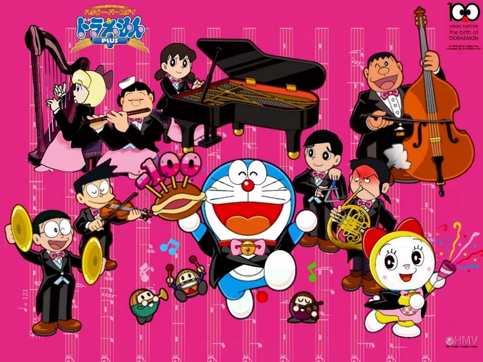 Doraemon and friends orchestra