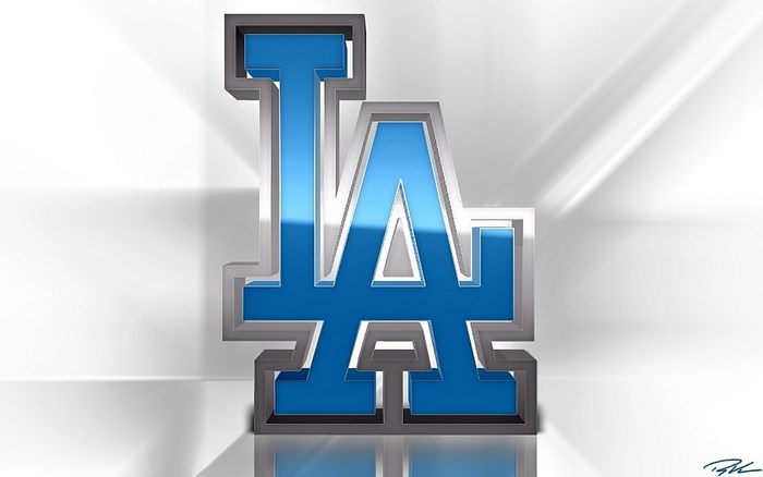 Los Angeles Dodgers LA logo