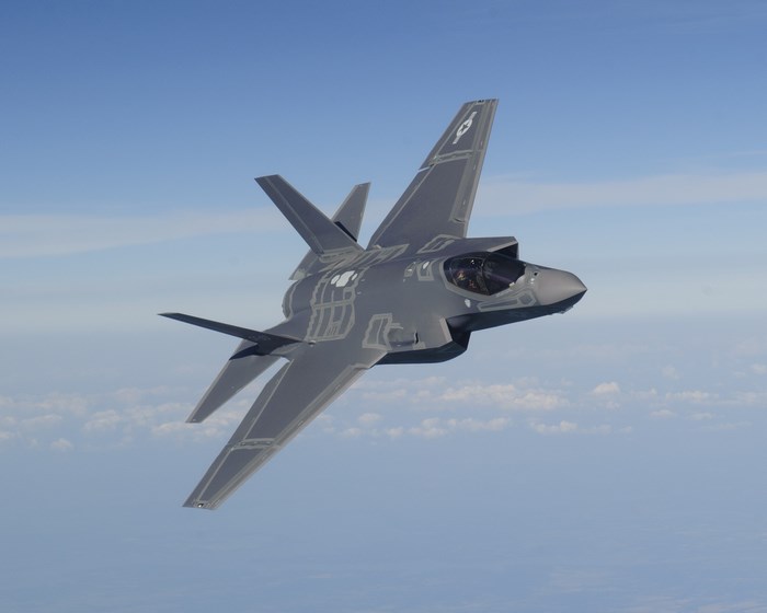 Lockheed Martin F-35 Lightning II in flight
