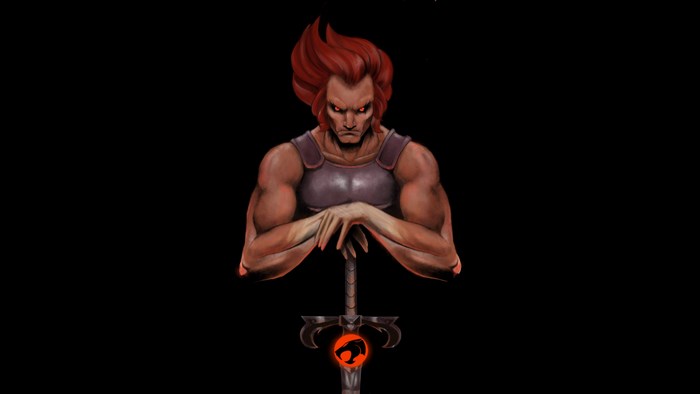 Lion-O from Thundercats with Sword of Omens