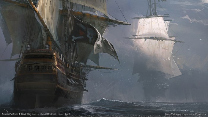 Assassin's Creed IV: Black Flag pirate ships