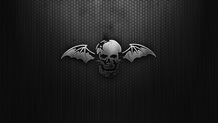 Avenged Sevenfold Skull with Wings Logo