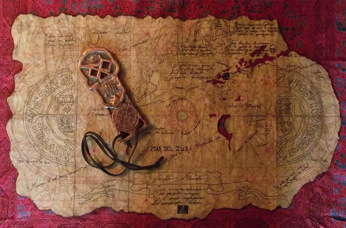 The Goonies Map and Doubloon