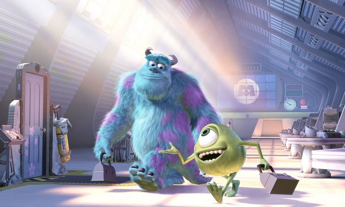 Monsters, Inc. characters Sulley and Mike