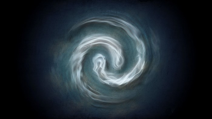 Abstract Swirl of Light