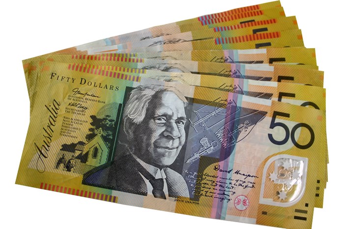 Australian Fifty Dollar Banknotes