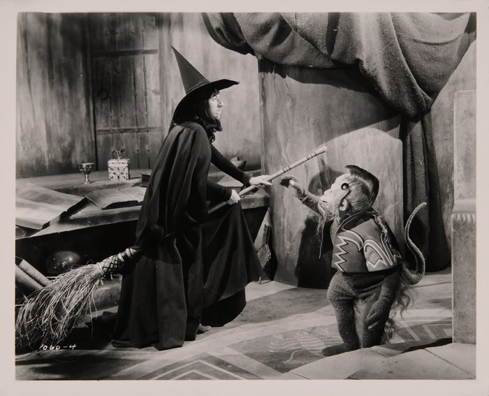 Wicked Witch and Flying Monkey from The Wizard of Oz