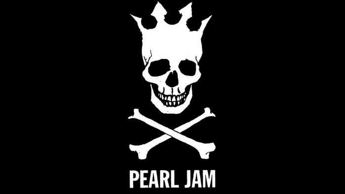 Pearl Jam Skull and Crossbones Logo