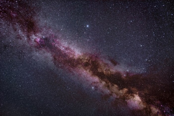 Milky Way Nebula and Stars