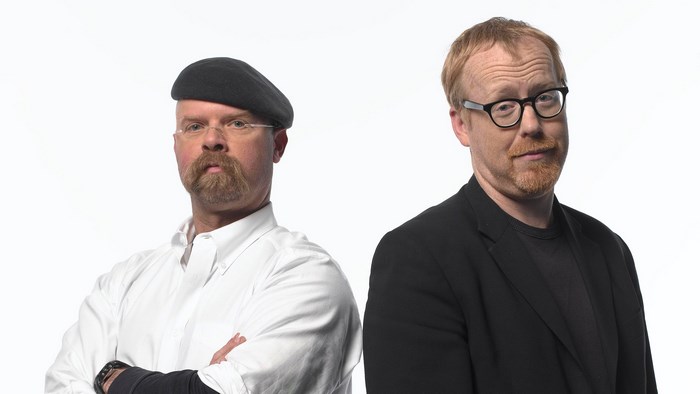 Adam Savage and Jamie Hyneman from Mythbusters