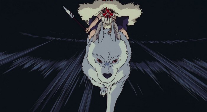 San and Moro from Princess Mononoke
