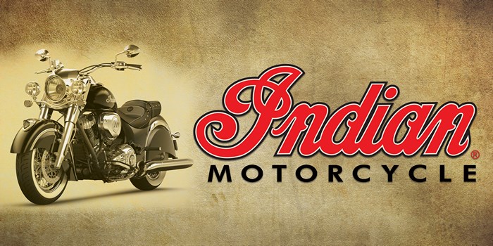 Indian Motorcycle Logo and Classic Motorcycle