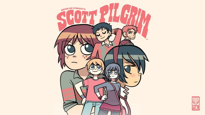 Scott Pilgrim characters by Bryan Lee O'Malley