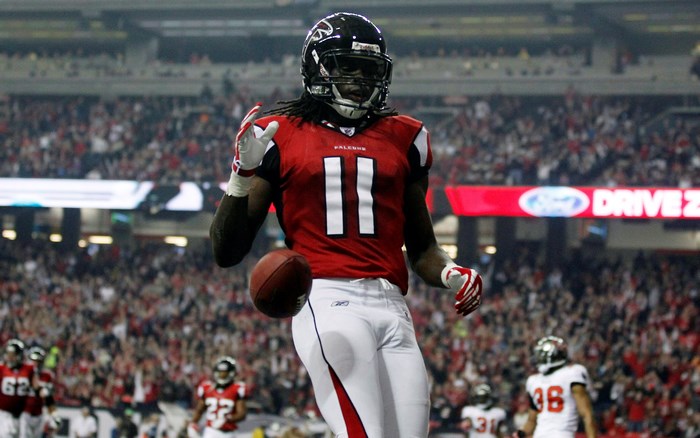 Julio Jones of the Atlanta Falcons