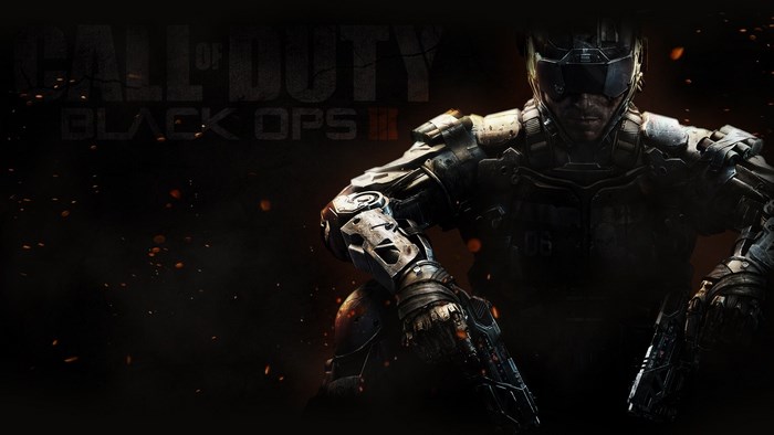 Call of Duty Black Ops III soldier with guns