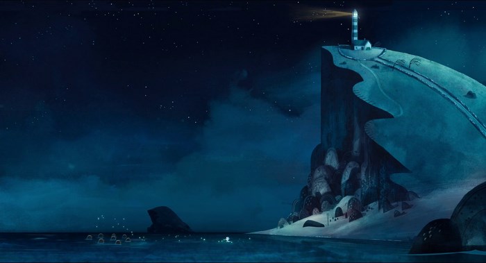 Song of the Sea Lighthouse Cliff