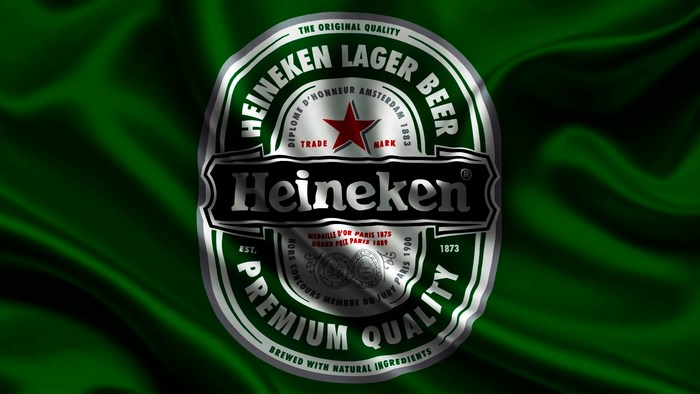 Heineken Lager Beer Premium Quality Logo