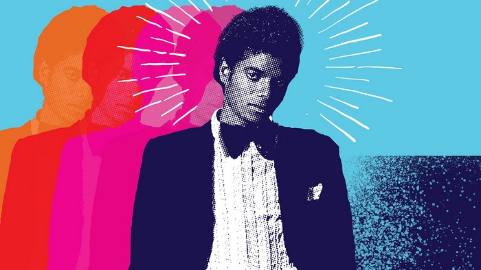 Stylized Artistic Portrait of Michael Jackson