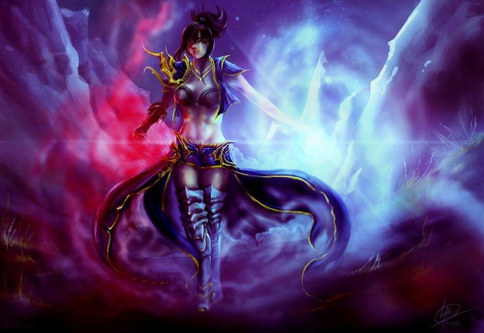 Sorceress from Diablo III