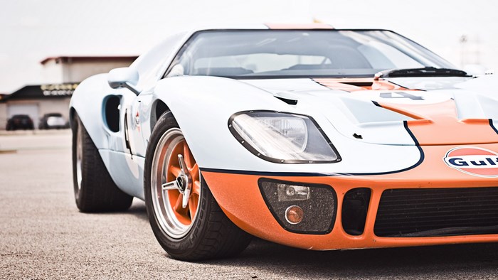 Ford GT40 Gulf race car
