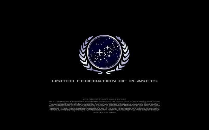 United Federation of Planets logo from Star Trek