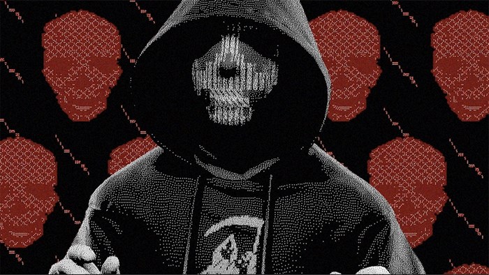 Wrench from Watch Dogs 2 with skull background