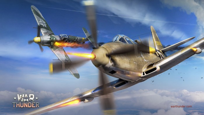 War Thunder game aerial combat