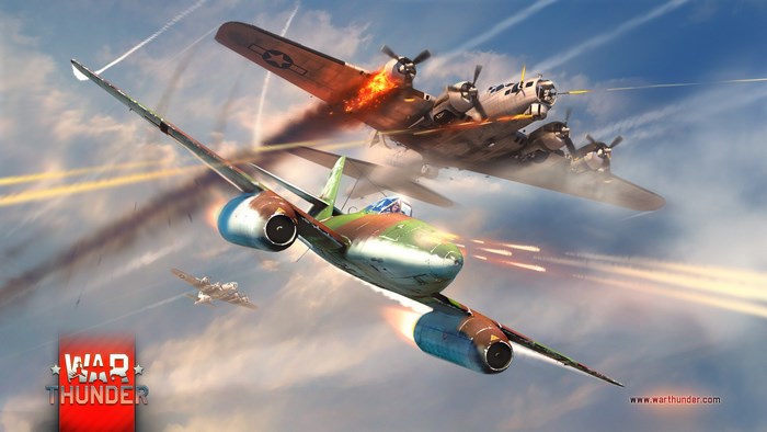 War Thunder game aerial combat