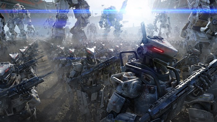 Titanfall game army of robots