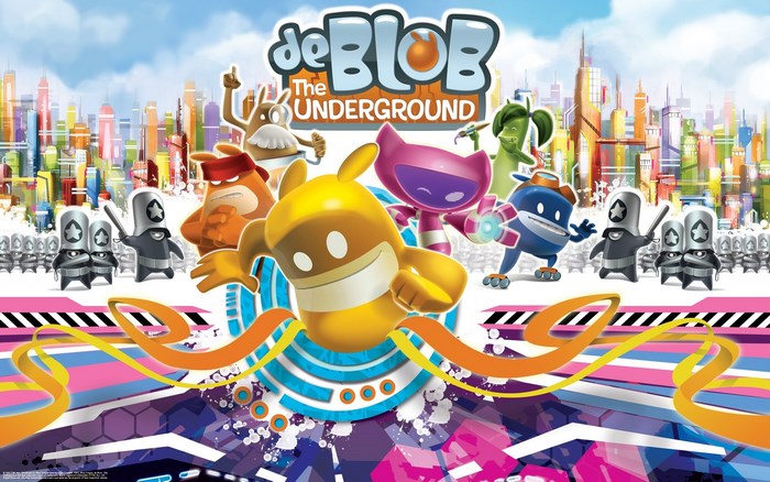 de Blob 2: The Underground game characters