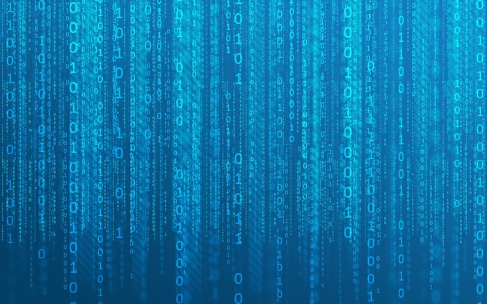 Digital matrix of binary code