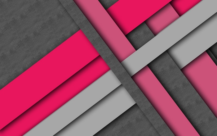 Abstract geometric material design