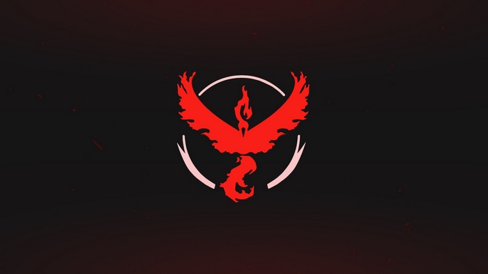 Team Valor logo from Pokemon Go