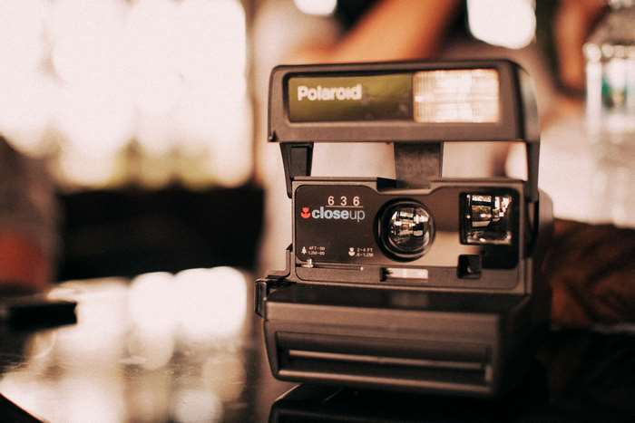 Polaroid 636 Close-up vintage camera