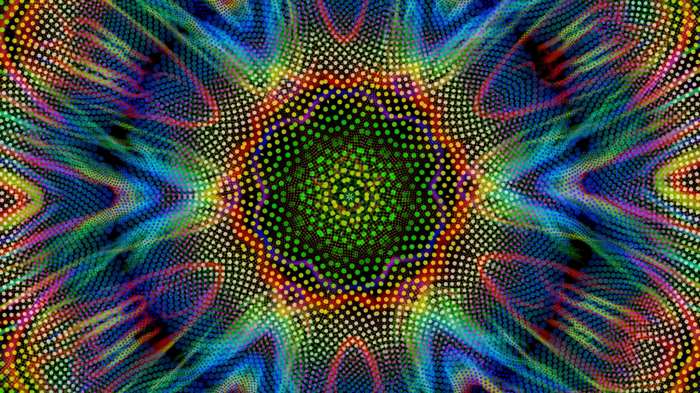 Kaleidoscope art with unique design
