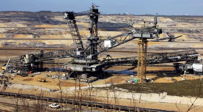 Bucket Wheel Excavators in Open Pit Coal Mine