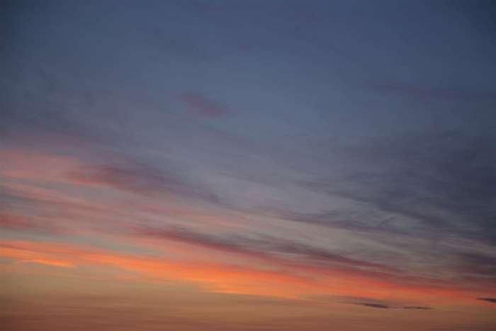 Colorful Evening Sky Sunset 4K