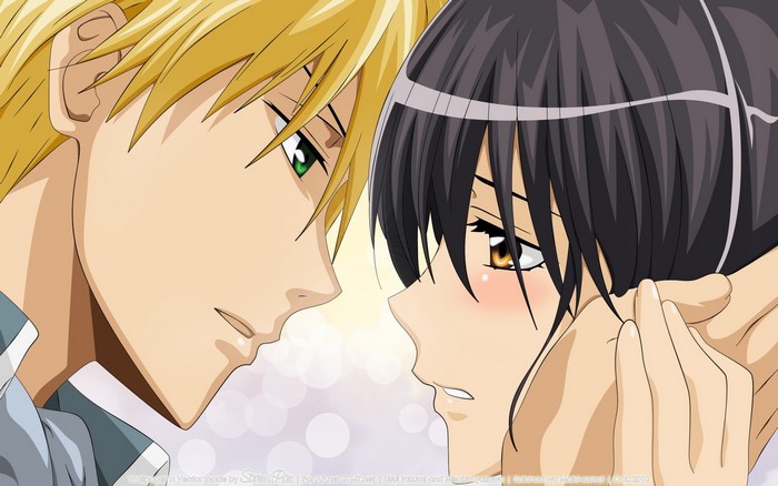 Tender Moment Between Misaki Ayuzawa and Takumi Usui