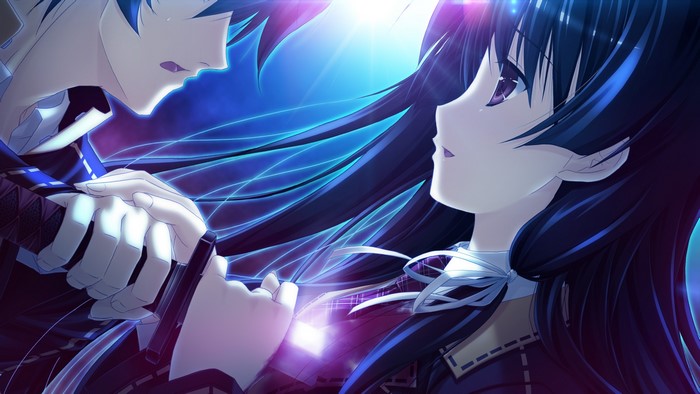 Boy and Girl with Sword