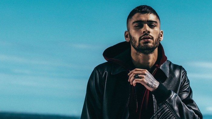 Zayn Malik posing outdoors