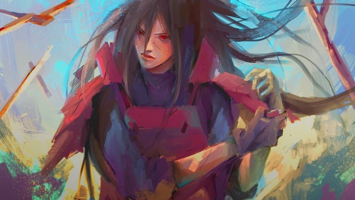Madara Uchiha from Naruto artwork