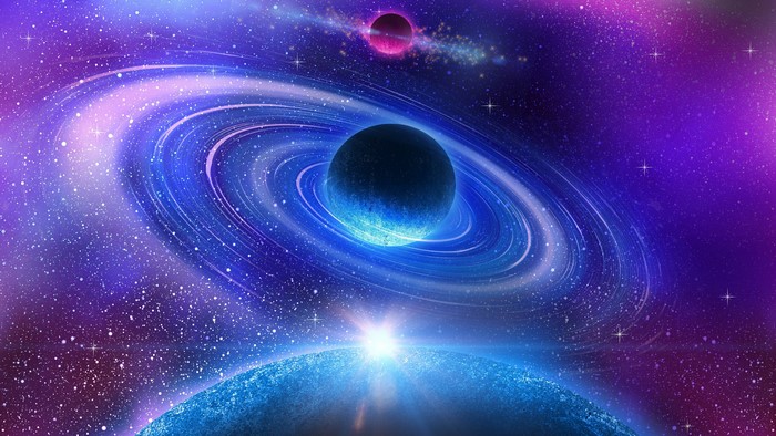 Colorful 4K Digital Art of Solar System Planets