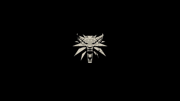 The Witcher 3 Wolf School Logo 4K