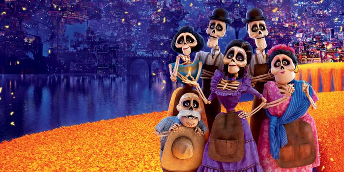 Family of skeletons from Coco
