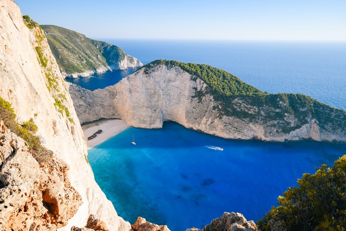 Navagio Shipwreck Beach, Zakynthos, Greece