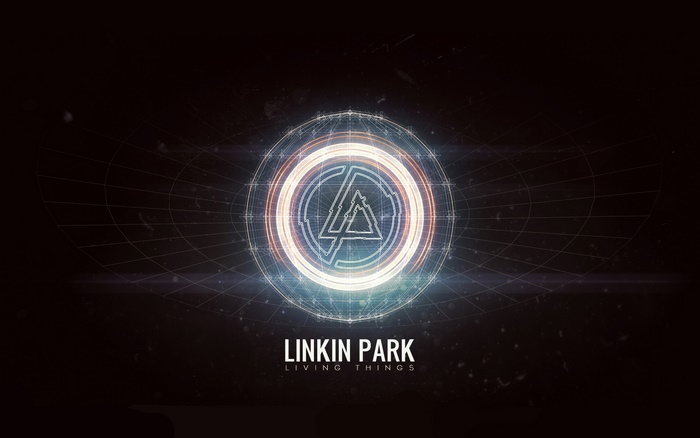 Linkin Park Digital Neon Logo Art